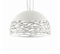 Kelly Dome Grande Suspension Blanche Mat