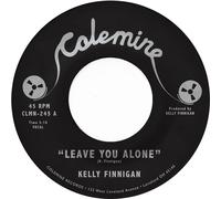 Kelly Finnigan – Leave You Alone / Thom's Heartbreak – Vinyle 7 pouces coloré rose (Victrola)