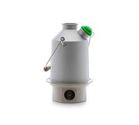 Kelly Kettle 'Scout 1.2 litres (Aluminium) Vert Sifflet Inclus Quel Remplace The Orange Bouchon. avec Amélioré Acier Inoxydable Fire-Base - Camping Kettle & Poêle en Un Ultra Rapide Bois Alimentée