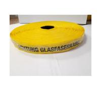 Kelmaplast KELMAPLAST Ruban de localisation 250 m Attention câble en fibre optique jaune Quantité:1