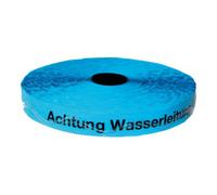 Kelmaplast KELMAPLAST Ruban de repérage avec 2 fils inox Avertissement canalisation eau bleu Largeur 40 mm Quantité:1