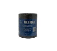 Kelmas - Corde - Ficelle - Raphia - 450m - 750g - 3mm - Corde Agricole - Corde de Jardinage - Corde d'emballage - Corde Artisanale - Corde de Palissage - Corde à Tomates - Corde Noire