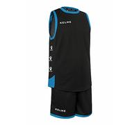 KELME 80803 Ensemble de Basket-Ball pour Enfant Noir/Bleu 12 pièces