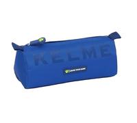 Kelme Blue Trousse avec Fermeture éclair et Compartiment, Trousse pour Enfant, idéale pour Les Enfants d'âge Scolaire, Confortable et Polyvalente, qualité et résistance, 21 x 7 x 8 cm