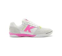 KELME Mixte Zapatillas de Fútbol Sala Elite Blanco Y Fucsia Basket, Blanc, 40.5 EU