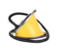 Keloc gonflage Pied - Pompe à Pied pour Matelas pneumatique | Pompe à air Manuelle 3L pour gonflables et balles avec Buses d'air, dispositifs gonflage et Accessoires