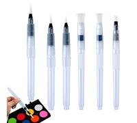 Keloc Lot de pinceaux aquarelle | Facile à nettoyer | Multifonction pour la peinture, le lettrage, les débutants