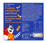 KELOG'S - Barres Céréales Gourmandes Frosties, Goût Lacté Et Texture Croustillante, 6 x 25g - Lot De 4