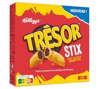 KELOG'S - Barres Croustillantes Chocolat Noisettes pour une Pause Gourmande (Pack 5x25g) - Lot de 4 - vendu par Lot