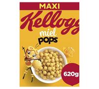KELOG'S - Céréales Croquantes au Miel, Saveur Gourmande et Texture Légère (Boîte 620g) - Lot de 3 - vendu par Lot