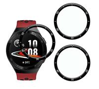 KELOLIN Lot de 3 films de protection d'écran pour Huawei Watch GT 2e, faciles à installer, bords incurvés 3D, anti-rayures, anti-traces de doigts, HD ultra incassables, compatibles avec Huawei Watch GT 2e