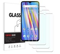 KELOLIN Lot de 3 films de protection d'écran pour UMIDIGI A11 - Facile à installer, anti-rayures, anti-traces de doigts, sans bulles, HD en verre trempé, compatible avec UMIDIGI A11