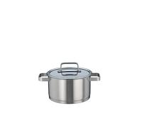 Kelomat, 1802-308, Calipso, casserole, en acier inoxydable, 3,7 l, diamètre : 20 cm, compatible induction