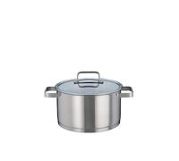 Kelomat, 1803-308, Calipso, casserole, en acier inoxydable, 6,2 l, diamètre : 24 cm, compatible induction