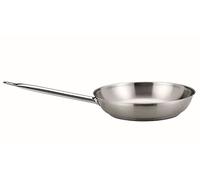 Kelomat, 1818-318 Poêle à frire professionnelle en acier inoxydable sans couvercle Diamètre 32 cm