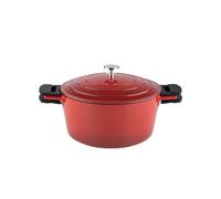 Kelomat cocotte Keramika Red avec couvercle Ø28 cm 6,8 litres induction