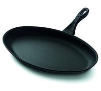 Kelomat, Kelomat Plus 3532-349 Poêle à poisson ovale avec revêtement en émail Noir Ø 41 x 28 cm