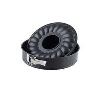 Kelomat Moule à charnière Easy 3 pièces Ø26 cm antiadhésif anthracite