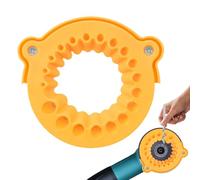 keloppasit Affûteuse De Forets, Gabarit d'Affûtage pour Toutes Tailles, Dispositif Robuste pour l'Affûtage en Réparation Auto Travail des Métaux Loisirs Créatifs Jardinage Construction Bricolage