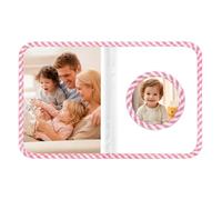 keloppasit Album Photo Bébé,Dessin Animé Avec Miroir Sécurisé | Album Photo pour Tout-Petit Capybara Souvenir,Pour Jeune Enfant Famille Parents Berceau Poussette Souvenir Anniversaire Vacances Noël