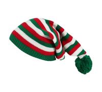 keloppasit Bonnet de Noël - Bonnet Femme Père Noël Tricoté | Tricoté Unisexe Hommes Femmes pour Quotidien Extérieur Fêtes Événements