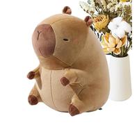 keloppasit Capybara Oreiller de nuque en forme de U 2 en 1 pour enfant en avion, voiture, lieu de travail, camping, voyage, sieste à la maison, adulte