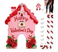 keloppasit Jeu de Golf Maison en d'Épice, Bâtons De Canne en Sucre Mini Jouet Amusant pour Famille Et Vacances, Mini-Golf de Noël pour Fêtes et Animations, pour Maison, Fêtes, Réunions, Décoration