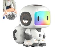 keloppasit Jouets Robot - Programmable et Rechargeable avec Lumière et Musique - Robot Télécommandé Jouets Interactifs - pour Garçons Filles Adolescents Famille Maison Salle de Classe Camping Fête des