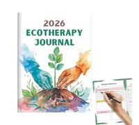 keloppasit Journal 2026, planificateur d'écriture 2026 d'écothérapie | Carnet de des progrès - Pour adultes, femmes, étudiants, maison, bureau, école, planification d'entreprise