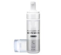 keloppasit Nettoyant en mousse pour chaussures, 200 ml, blanc avec brosse, solution détachante pour baskets, divers tissus, femmes, hommes, athlètes, hôtels, dortoirs