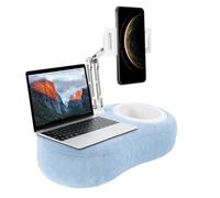 keloppasit Support Coussin pour Téléphone sur Genoux - Monture pour téléphone rotative - Télescope Support Tablette Coiffeuse Lit Canapé Bureau Pivotant Mobile