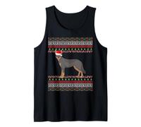 Kelpie Christmas Australian Kelpie Christmas Débardeur