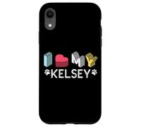 Kelsey Nom Personnalisable pour Chien Kelsey Coque pour iPhone XR