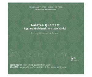 KELTERBORN : STRING QUARTET NO.6 / BRAHMS : STRING SEXTET NO.1 OP.18 [CD+BLU-RAY]