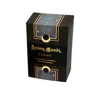 KELUNIS 78 Cartes De Tarot Anima Mundi, Deck De Jeux De Société Plaqué Or avec Guide, Cartes De Divination Occulte Anglaise