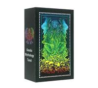 KELUNIS Cartes De Tarot du Mythe De Cthulhu Les Cartes De Tarot sont Robustes Et Durables avec BoîTe De Rangement Et Instructions,13 * 8cm