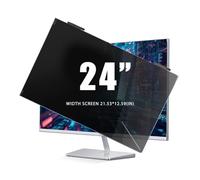 KELUNIS Écran de confidentialité magnétique pour ordinateur 24 pouces, protecteur de filtre de confidentialité anti-lumière bleue amovible pour moniteur sans cadre 16:9,547 * 320cm