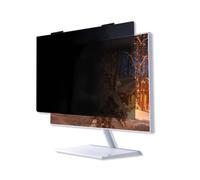 KELUNIS Filtre d'écran de confidentialité magnétique pour moniteur sans cadre à écran large au rapport d'aspect 16:9, protecteur anti-lumière bleue anti-rayures amovible,27in