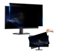 KELUNIS Protecteur d'écran de confidentialité d'ordinateur suspendu, compatible avec le bouclier pour moniteur de bureau à écran large de 24 pouces, type de filtre anti-lumière bleue,547x320mm