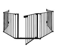 KELUODAE% Barrière de Sécurité Enfant Clôture de Pare-Feu de Cheminée Grille de Protection pour Cheminée Escaliers et Parc