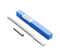 Kelvorauna Broche à rainurer de Type Poussoir, Taille 3/16 B, pour l'usinage Industriel CNC des métaux, Outil de Coupe d'acier Rapide pour Tour