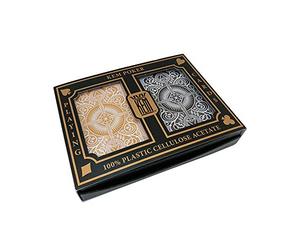 Kem - 1017400 - Jeu de Société - Arrow Black and Gold Wide - Jumbo Index
