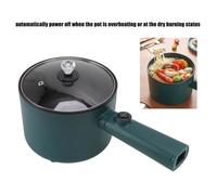 KEM - Marmite électrique 1.8L antiadhésive de qualité alimentaire 2 modes de température 6 fonctions (prise européenne 220V)