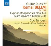Kemal Belevi Guitar Duos of Kemal Belevi: Cyprian Rhapsodies Nos. 1-4/... (CD)