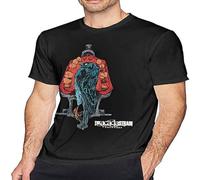 KEMANG The Acacia Strain Wormwood T-Shirt d'exercice à Manches Courtes pour la Maison Noir L