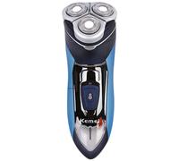 Kemei 7390 rasoir electrique lavable rasoir pour hommes lame Rechargeable rasoir rasage hommes visage barbe soins 3D flottant tondeuse à cheveux