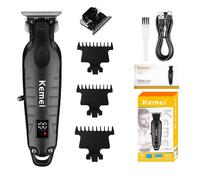 Kemei KM-2293 Machine de coupe de cheveux professionnel Rechargeable barbier tondeuses à cheveux électrique tondeuses à cheveux sans fil pour hommes with cutter head