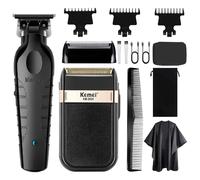 Kemei KM-2299 KM-2024 Kit de tondeuse à cheveux professionnelle rasoir électrique Machine de coupe de cheveux masculine Machine de tondeuse pour hommes 2024 2299