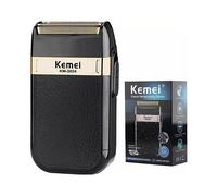 KEMEI Rasoir électrique sans fil pour hommes, étanche, à mouvement alternatif