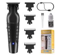 KEMEI Tondeuse à cheveux sans fil 2299 pour homme, kit de coupe de cheveux professionnel zéro écart, cadeau idéal pour homme